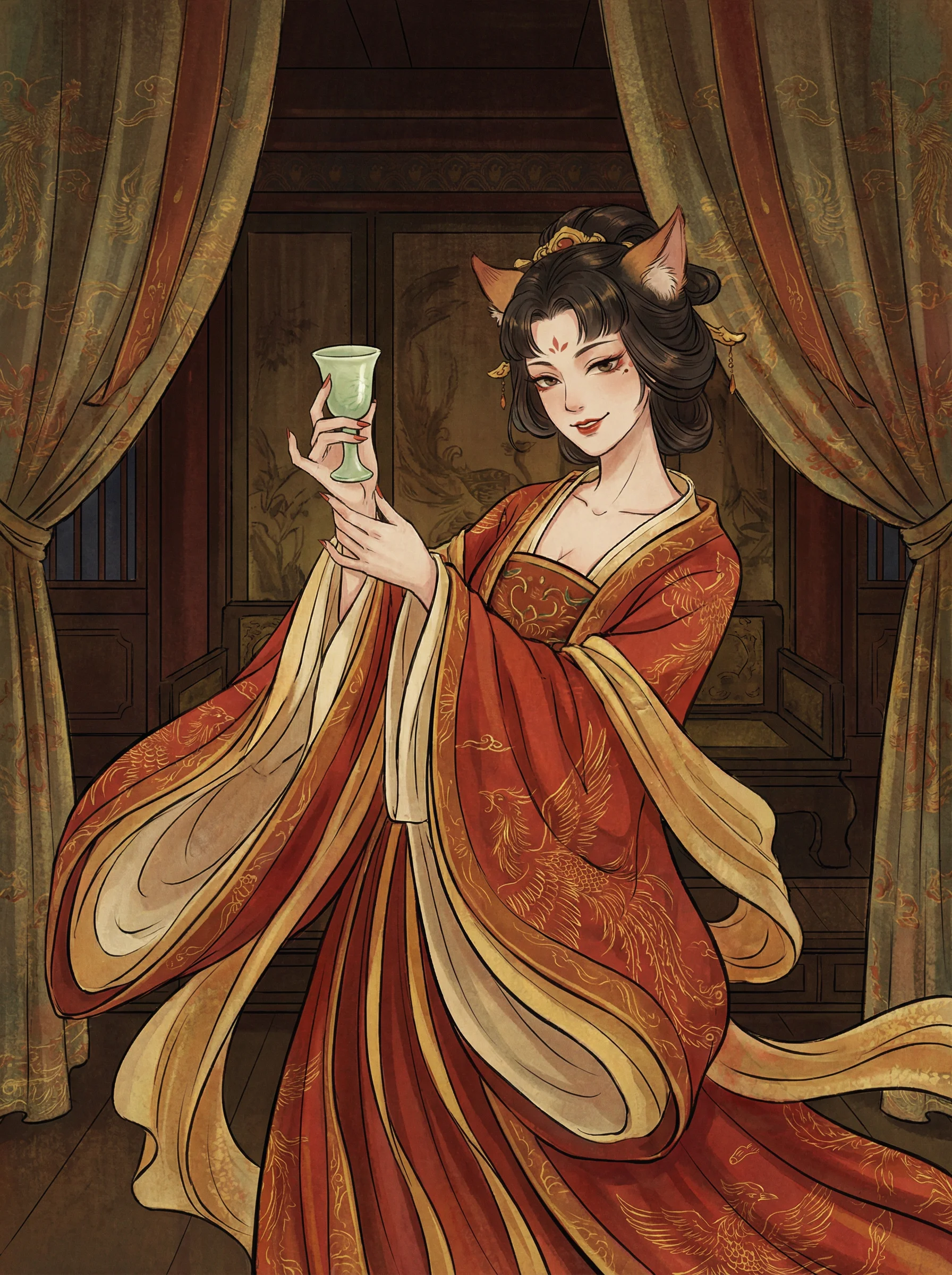 妲己 - 杨戬全民电竞皮肤 封神榜截教动漫角色